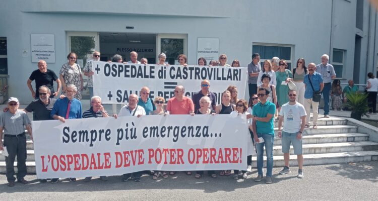 Venerdì 14 luglio si è svolto il quarto sit-in settimanale all’Ospedale di Castrovillari.